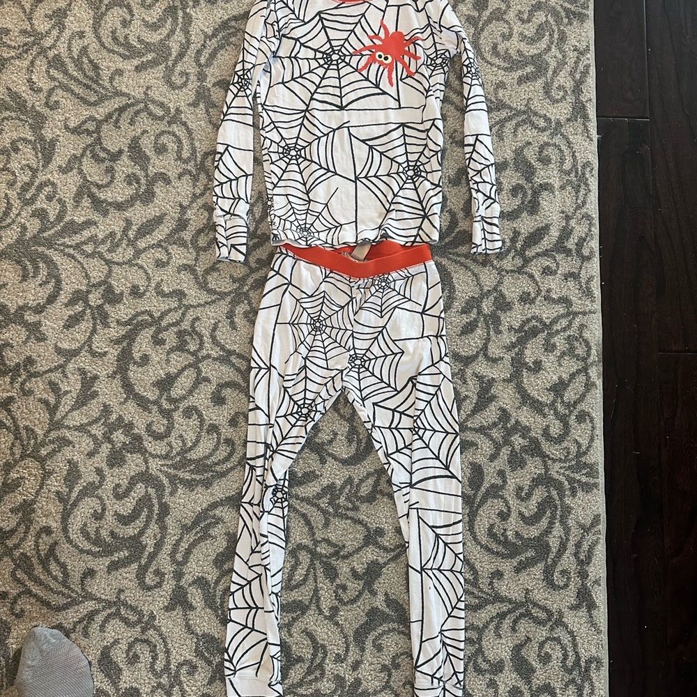 GAP Halloween Costume White and Black Doodle Jumpsuit